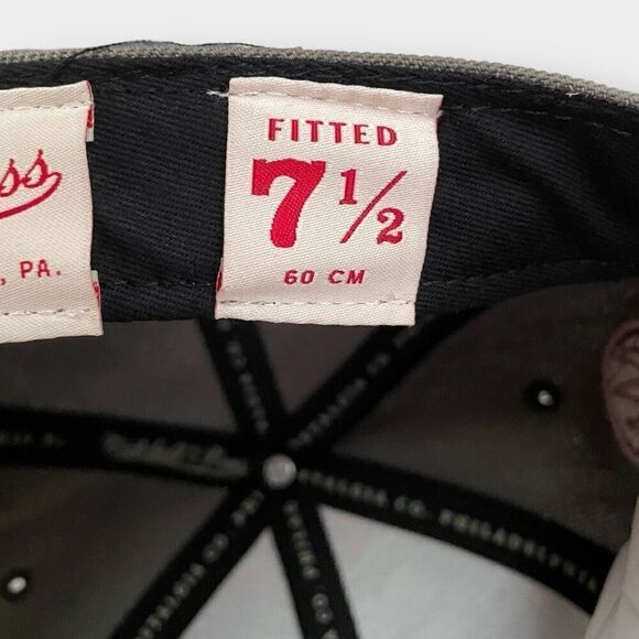 Toronto Raptors Mitchell & Ness NBA From Dusk HWC Fitted Hat Mens size 7 1/2 New - Picture 12 of 12